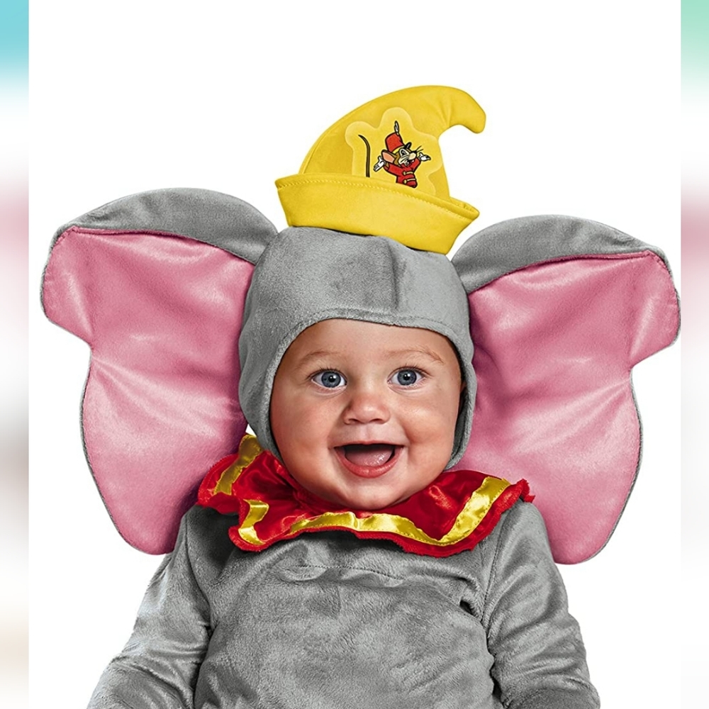 NWT DUMBO Infant Costume 0-6 Months